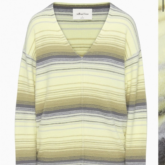 Wilfred Hush Knit V-neck Sweater - Picture 2 of 6